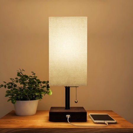 HASTINGS HOME Hastings Home Minimalist LED Lamp with USB Port 829183CXK